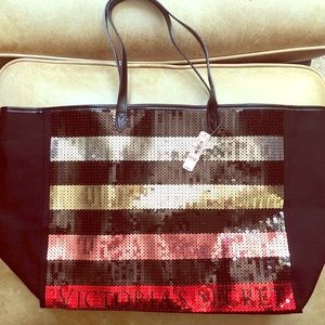 Victoria’s Secret Sequined Tote Bag